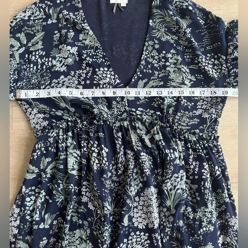 Anthropologie HD In Paris Floral Maxi Dress Spring Easter SZ M - Picture 6 of 8